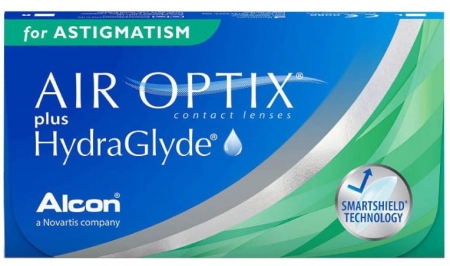 Soczewki kontaktowe AIR OPTIX FOR ASTIGMATISM with HYDRAGLYDE 3SZT. 