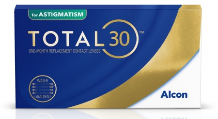 Soczewki kontaktowe TOTAL 30 FOR ASTIGMATISM 3 SZT