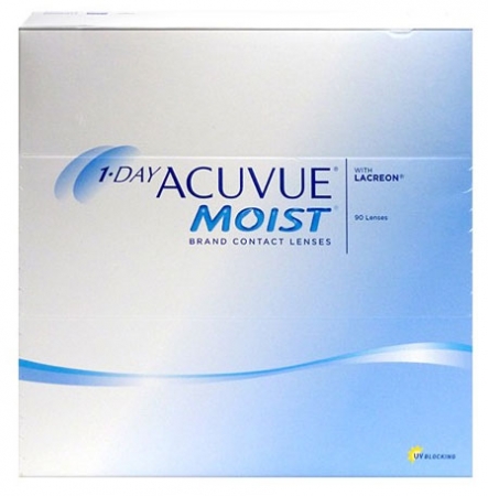 Soczewki kontaktowe 1-DAY ACUVUE  MOIST 90 SZT